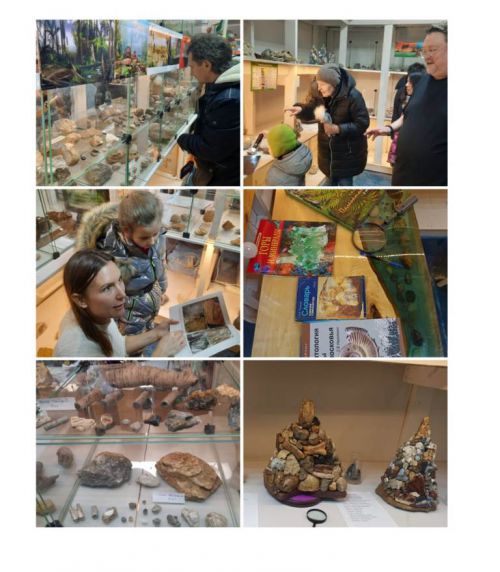 В Тарусе открылась первая палеонтологическая выставка от Клуба "Юных Путешественников Искатели"