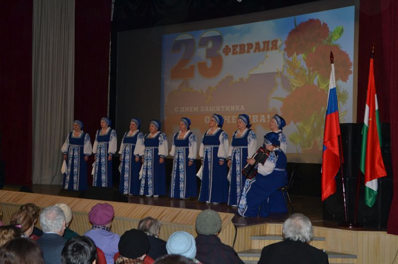 21 февраля в ККЗ “Мир” состоялось торжественное мероприятие, посвящённое празднованию Дня защитника Отечества